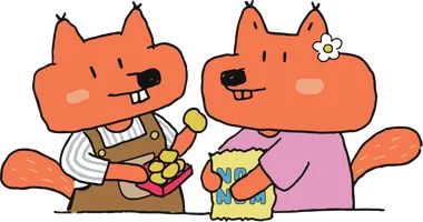 NomNom foxes making and eating tempeh